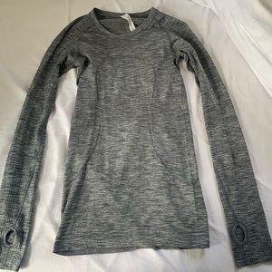 Lululemon Grey Swiftly Tech Long Sleeve